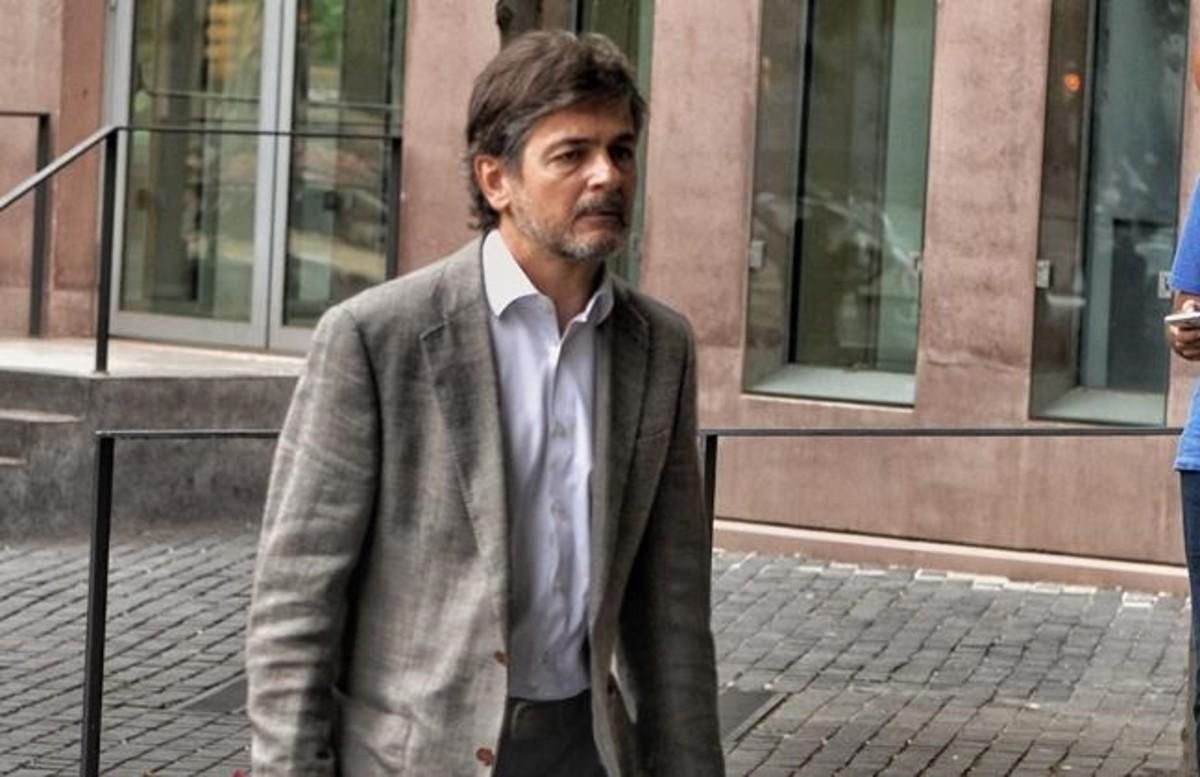 Oriol Pujol llega a la Ciutat de la Justícia de Barcelona. Oriol Pujol llega a la Ciutat de la Justícia de Barcelona.