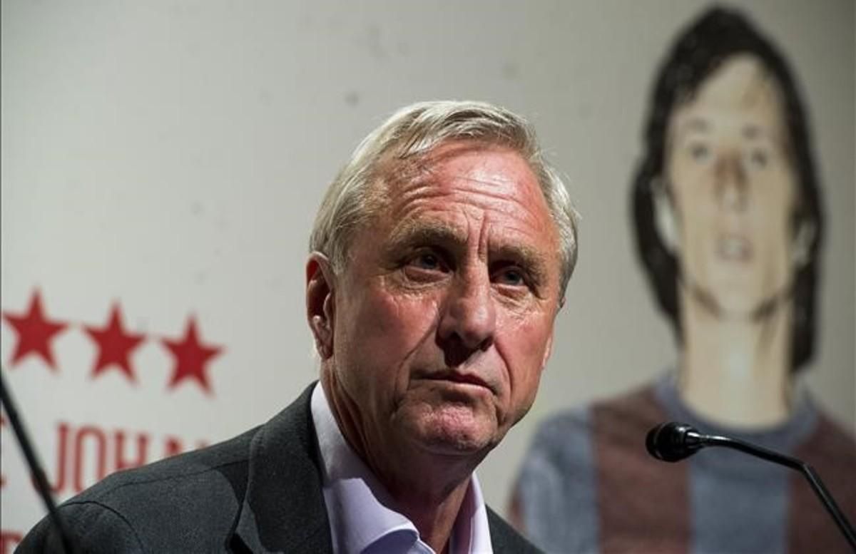 Cruyff, en una imagen del 2014. Cruyff, en una imagen del 2014.