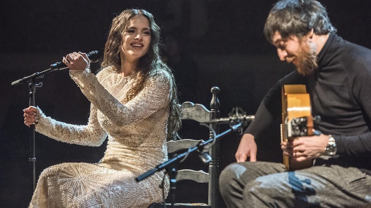 Rosalía y Raül Fernández, ’Refree’, en el Palau de la Música Rosalía y Raül Fernández, ’Refree’, en el Palau de la Música