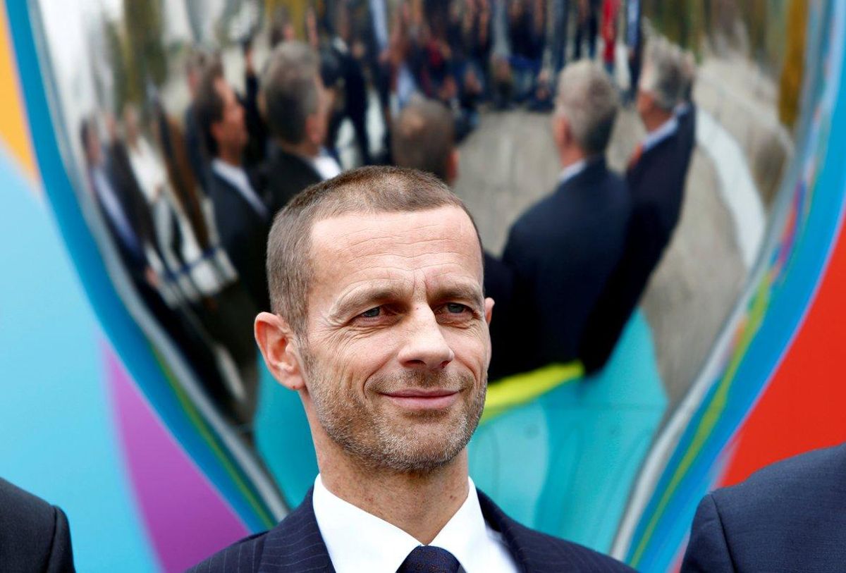 El presidente de la UEFA Aleksander Ceferin. El presidente de la UEFA Aleksander Ceferin.
