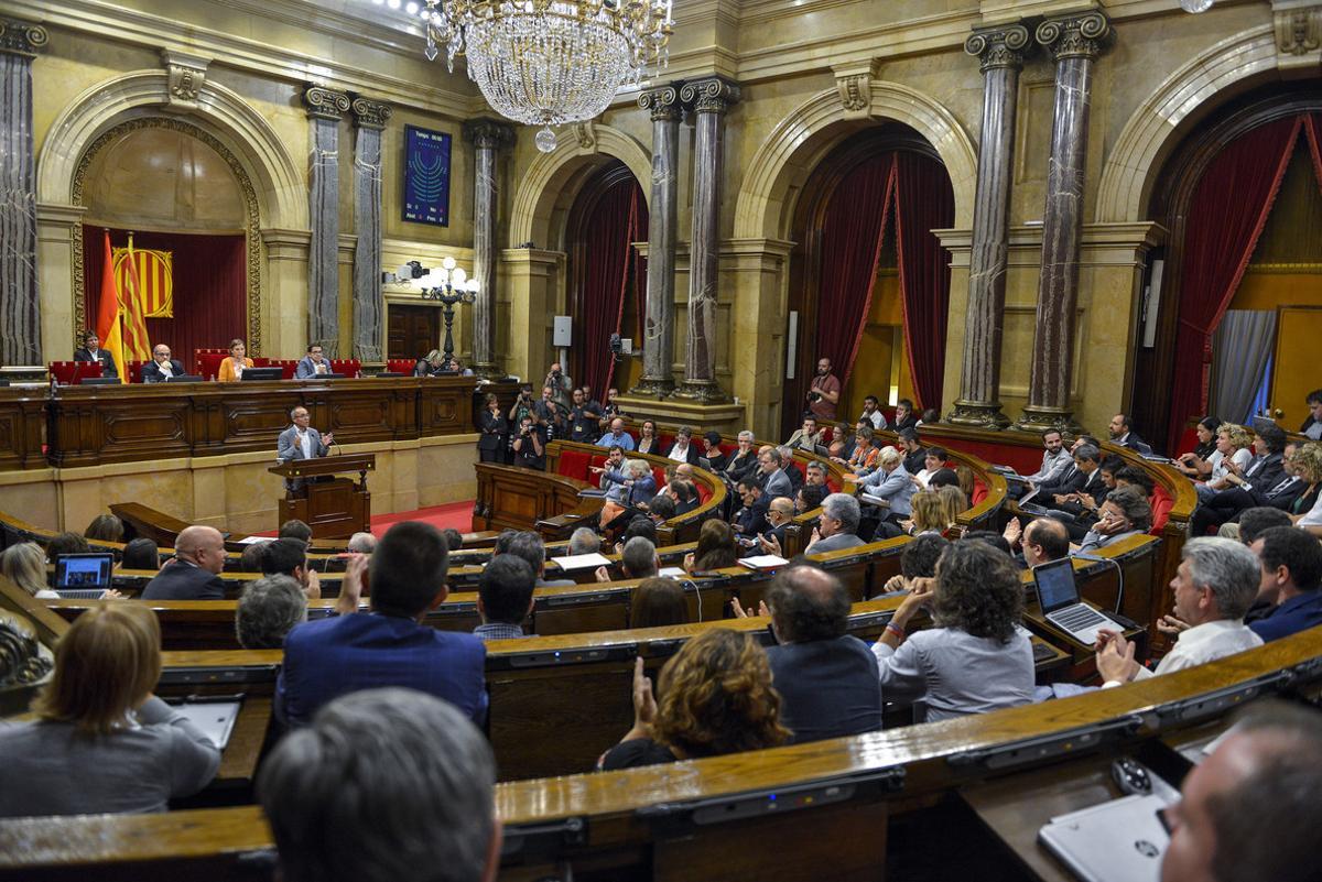 Hemiciclo del Parlament Hemiciclo del Parlament