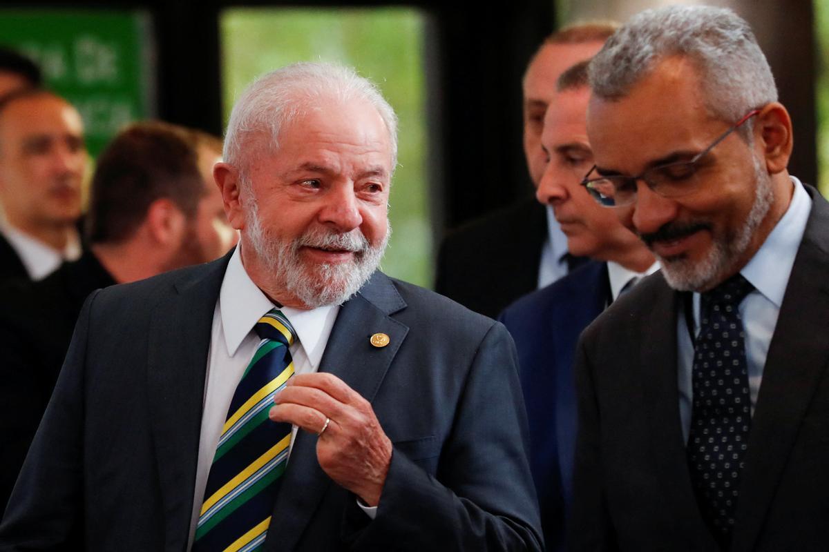 Lula a su llegada a la cumbre del CELAC.