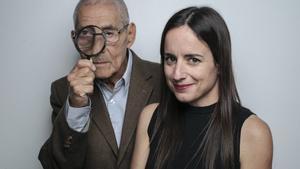 Sergio Chamy y Maite Alberdi, protagonista y directora de ’El agente topo’.