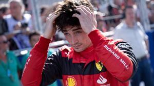 Leclerc, en la clasificación en Miami. 