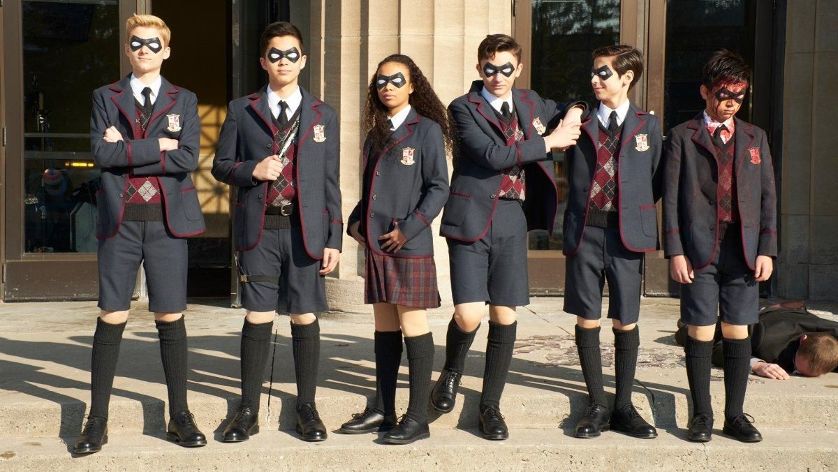 Los protagonistas de la nueva serie de Netflix ’The Umbrella Academy’. Los protagonistas de la nueva serie de Netflix ’The Umbrella Academy’.