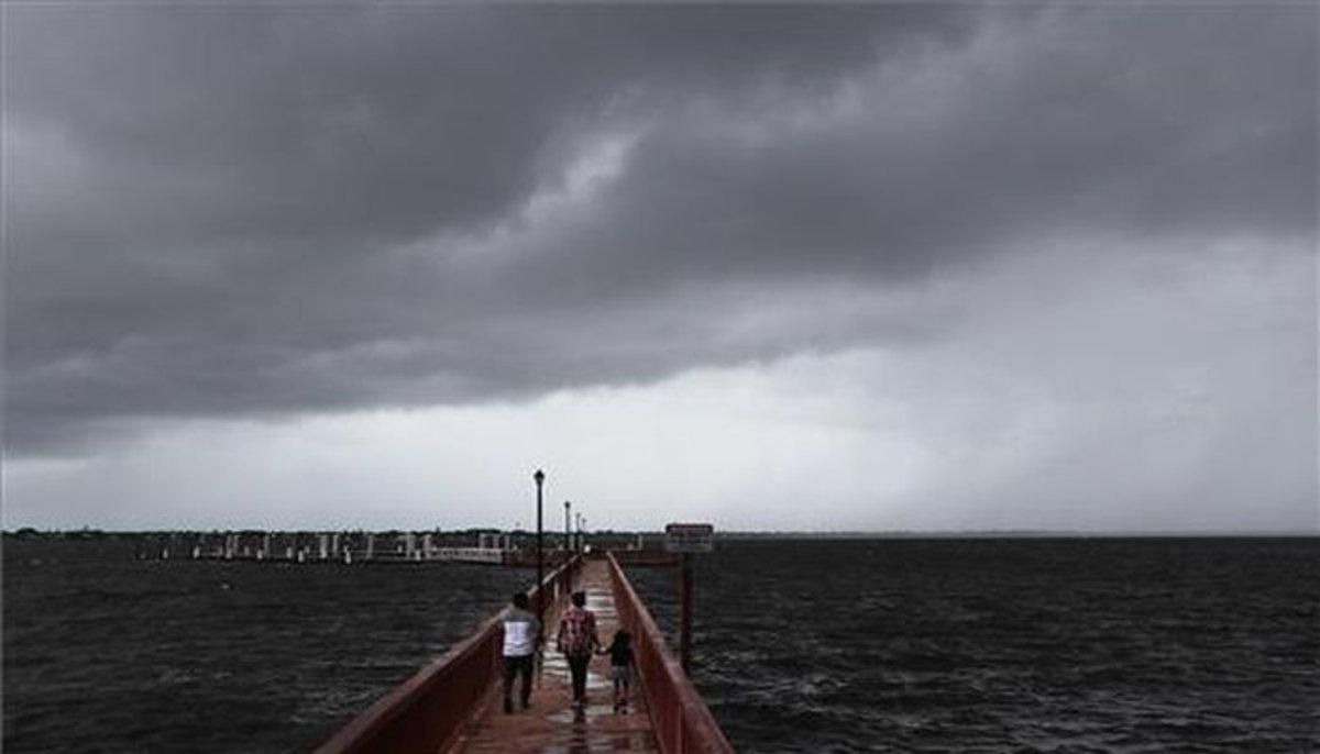 El panorama es sombrío en Florida por el huracán Dorian. El panorama es sombrío en Florida por el huracán Dorian.
