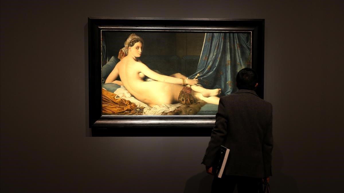 ’La gran odalisca’, de Ingres, en el Museo del Prado.