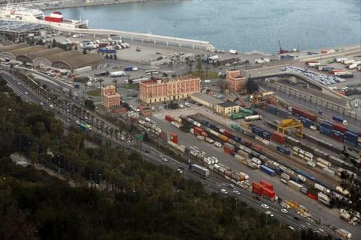 Imagen del puerto, en el área del Morrot, el pasado mes de marzo. Imagen del puerto, en el área del Morrot, el pasado mes de marzo.