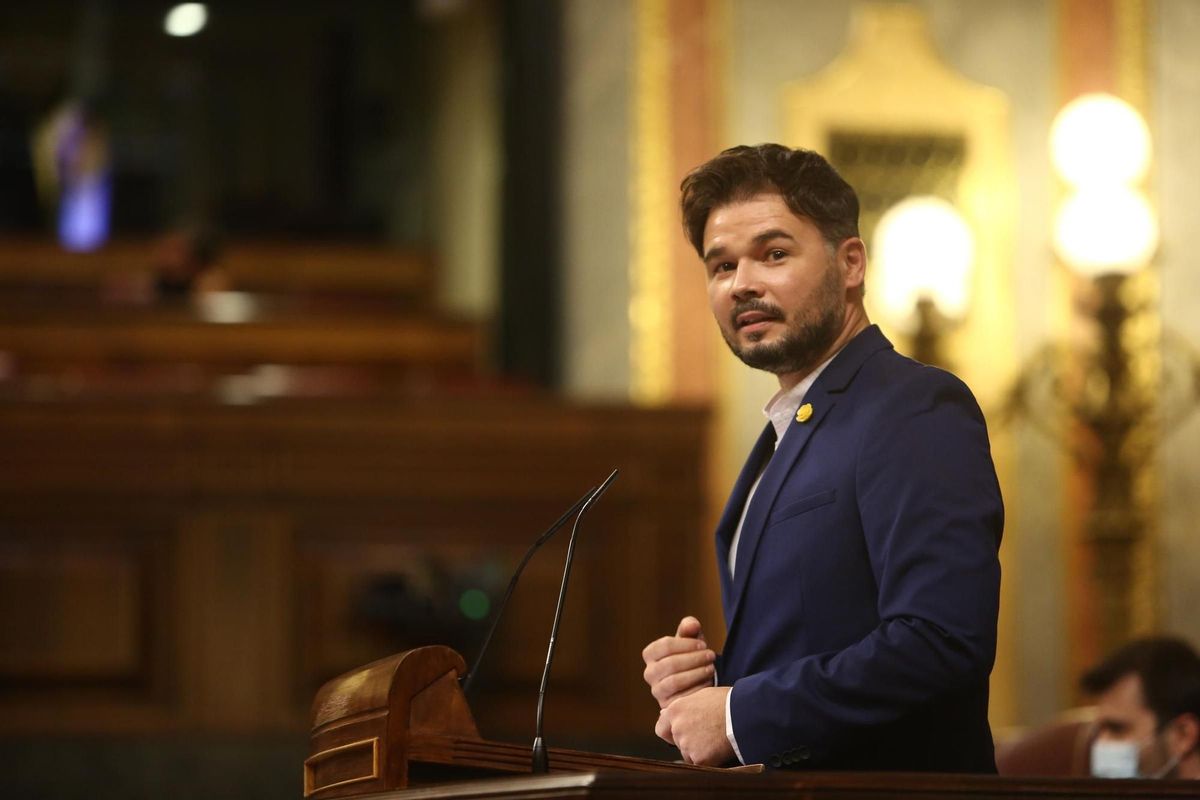 Rufián, sobre ser candidato de ERC en Santa Coloma para las municipales: "Me lo estoy pensando" Rufián, sobre ser candidato de ERC en Santa Coloma para las municipales: "Me lo estoy pensando"