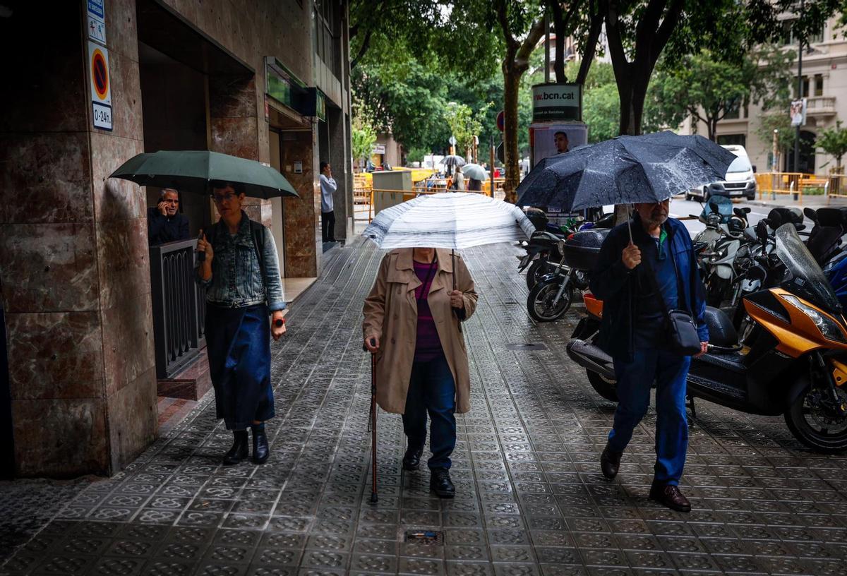 Lluvia en Barcelona Lluvia en Barcelona