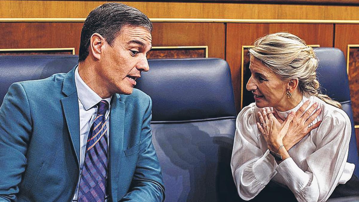 Sánchez augura una nova coalició amb Podem: «L’esquerra és molt més competitiva que la dreta» Sánchez augura una nova coalició amb Podem: «L’esquerra és molt més competitiva que la dreta»