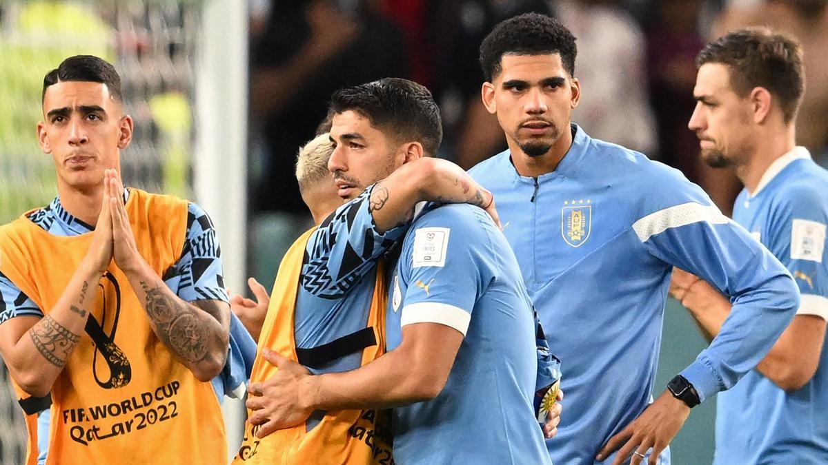 La selección de Uruguay se despide del Mundial