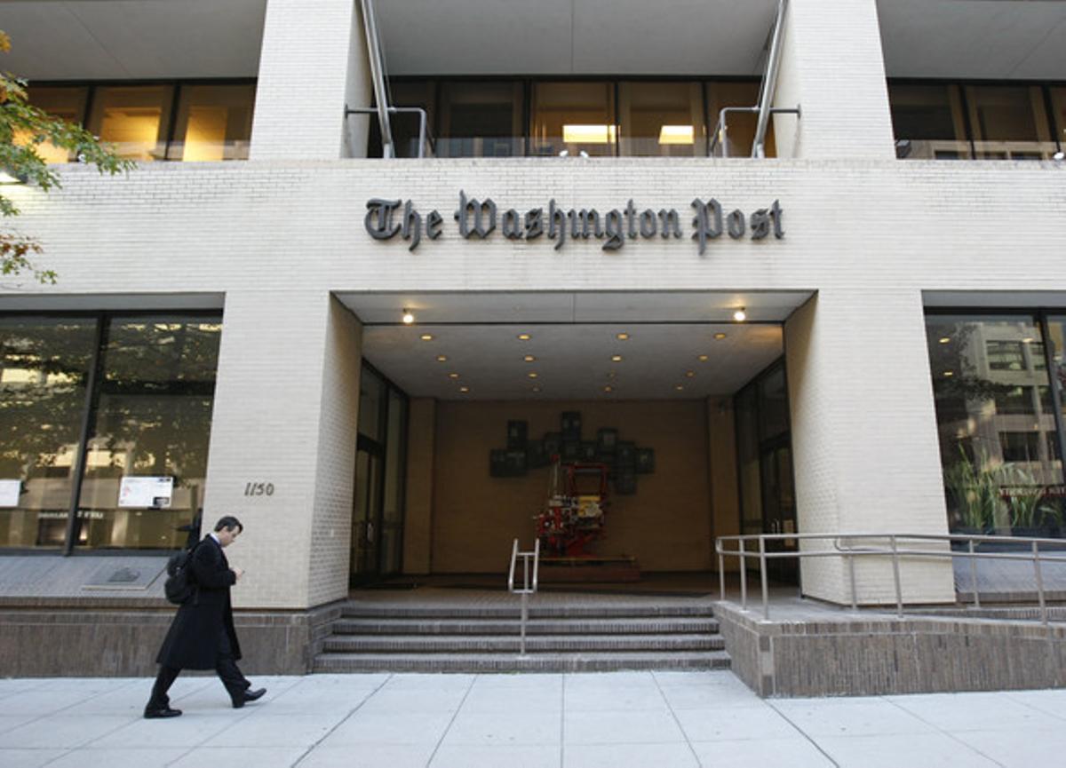 Sede del diario ’The Washington Post’, en la capital de EEUU.