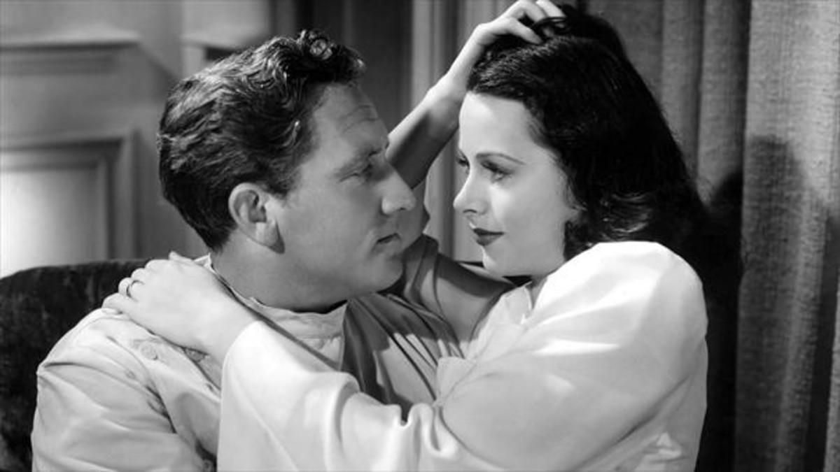 JUNTO A SPENCER TRACY. La pareja de actores en ’Esta mujer es mía’ (1940). JUNTO A SPENCER TRACY. La pareja de actores en ’Esta mujer es mía’ (1940).