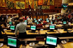 El juicio político al presidente Guillermo Lasso en la Asamblea de Ecuador 
