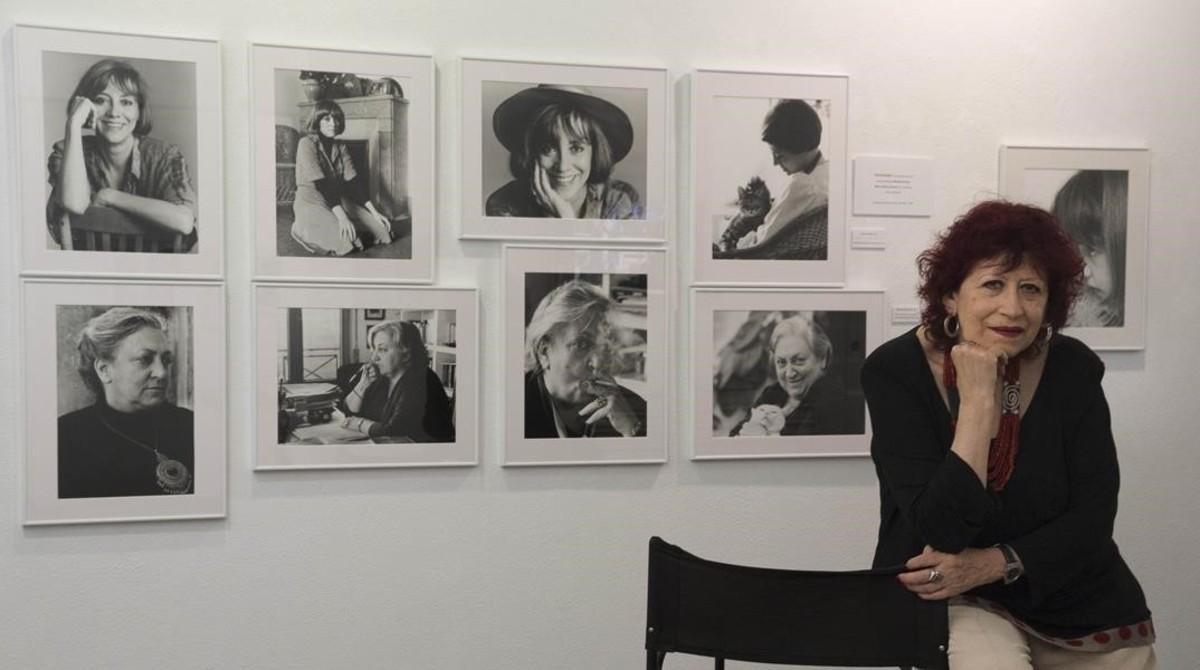 Pilar Aymerich, en la galería Eude.