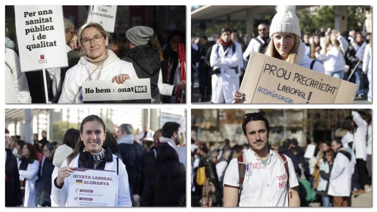 Sanitaris de la pública en vaga: «No podem cuidar els altres si no estem bé» Sanitaris de la pública en vaga: «No podem cuidar els altres si no estem bé»