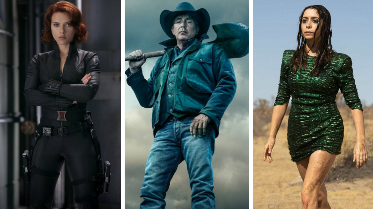 Fotogramas de las series ’Viuda negra’, ’Yellowstone’ y ’Made for love’. Fotogramas de las series ’Viuda negra’, ’Yellowstone’ y ’Made for love’.