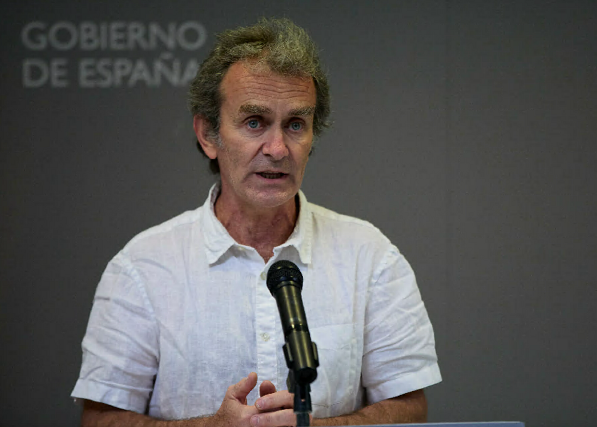 Fernando Simón, en el Ministerio de Sanidad