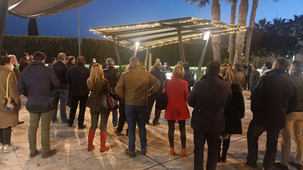 Siete concejales del PP y Vox acudieron a la reunión de los ganaderos del asalto al pleno de Lorca