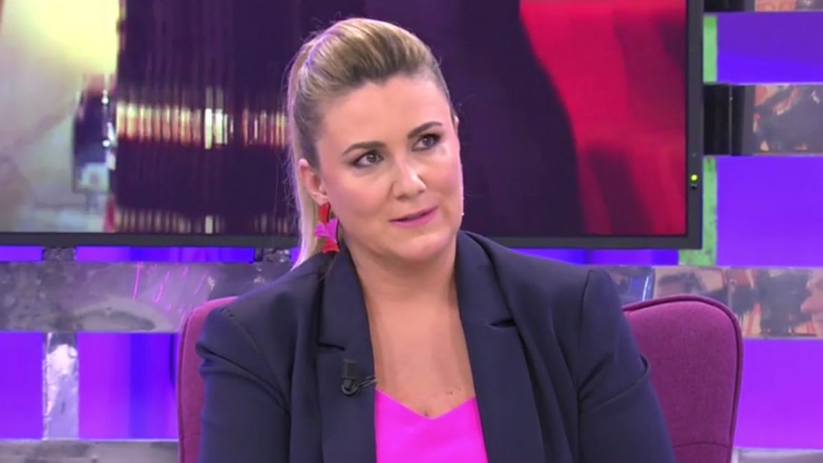 Carlota Corredera en ’Con M de Mujer’, la sección de ’Sálvame’. Carlota Corredera en ’Con M de Mujer’, la sección de ’Sálvame’.