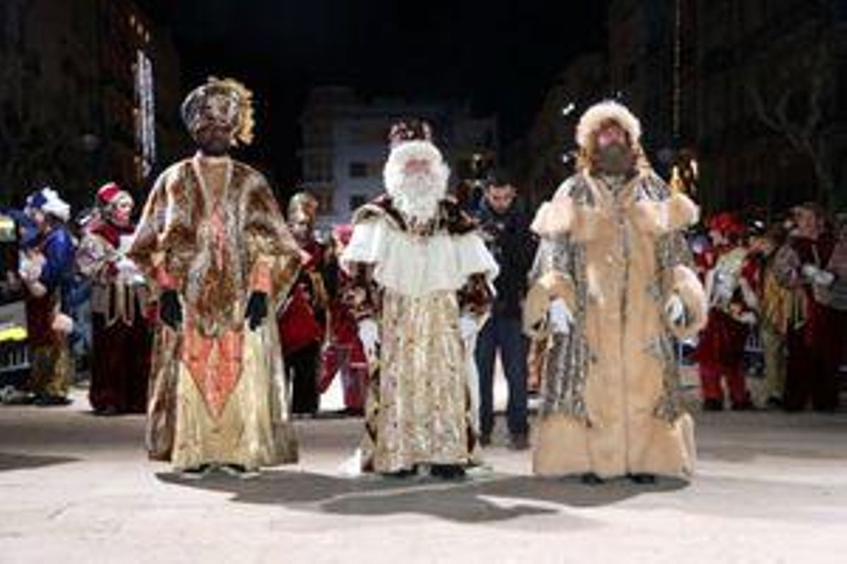 Los Reyes Magos, en una cabalgata del pasado mes de enero. Los Reyes Magos, en una cabalgata del pasado mes de enero.
