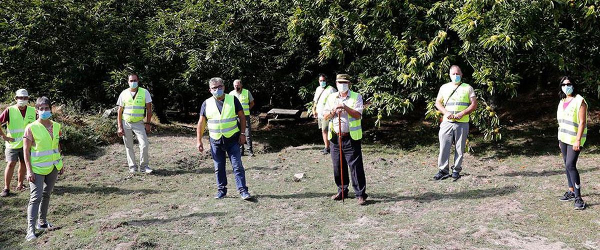 Els 'armilles grogues' contra el foc Els 'armilles grogues' contra el foc