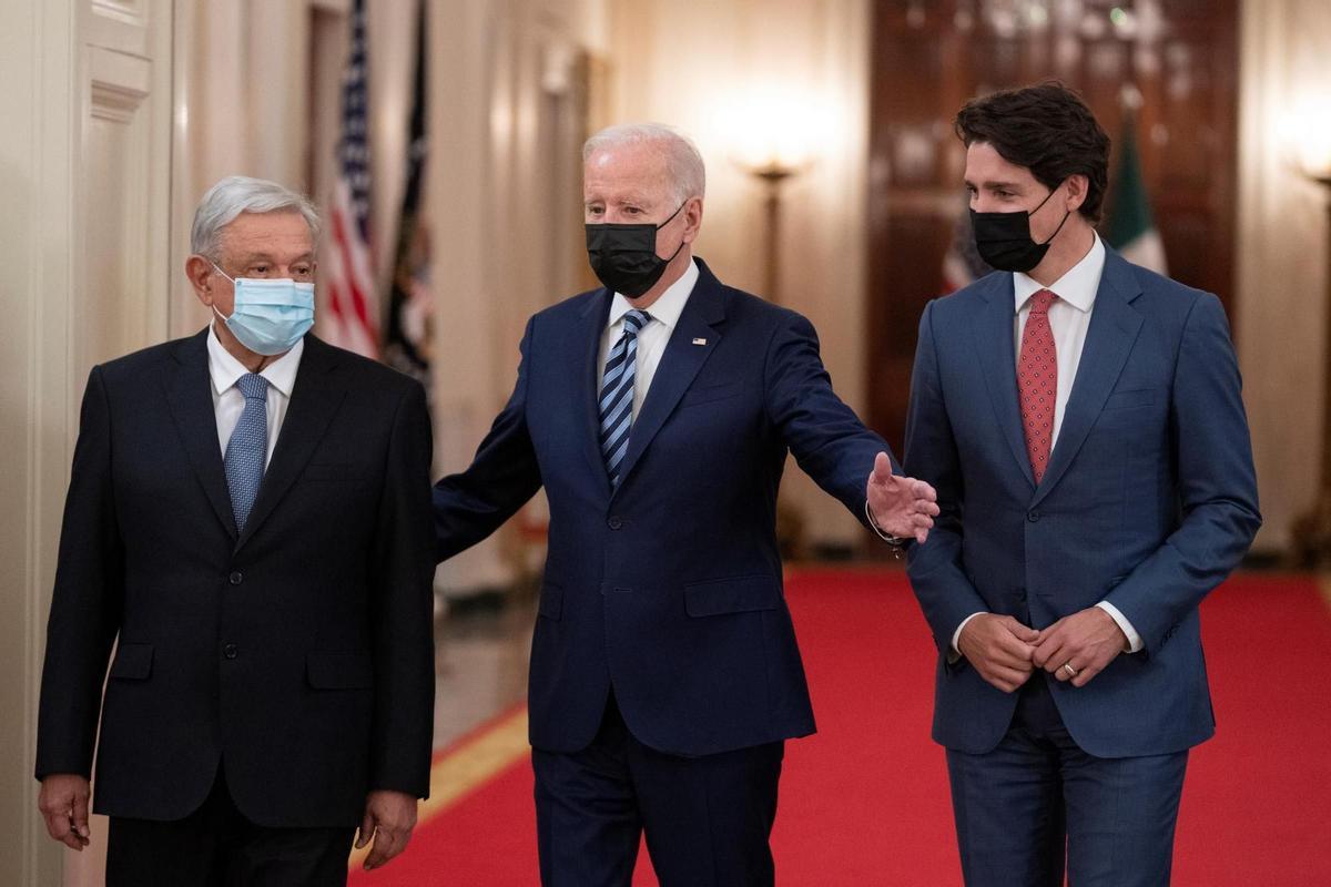 Biden, Trudeau y López Obrador unen fuerzas en la IX Cumbre de Norteamérica