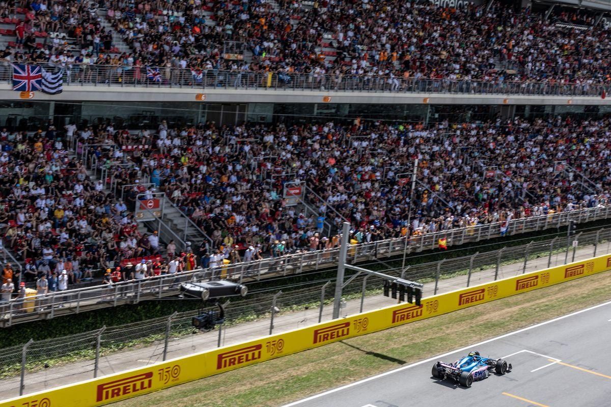 La grada de Montmeló, hasta la bandera durante el Gran premio de Fórmula 1 / La grada de Montmeló, hasta la bandera durante el Gran premio de Fórmula 1 /