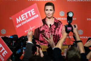 La primera ministra danesa, Mette Frederiksen.