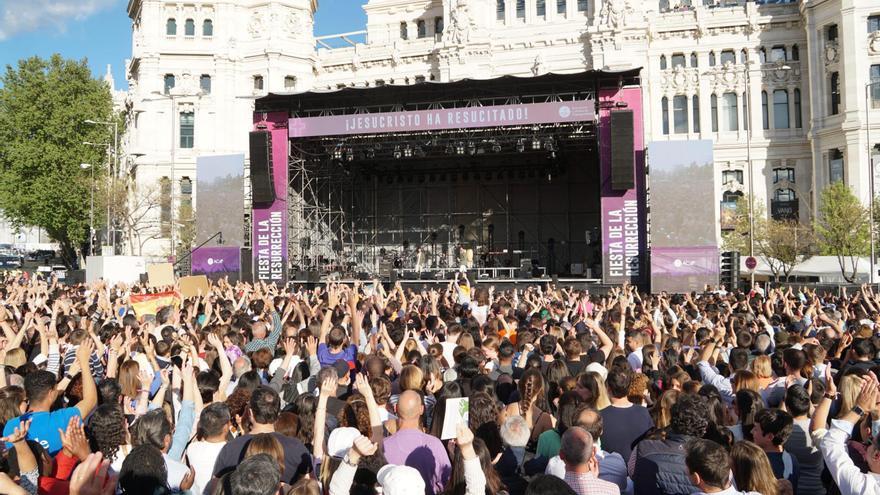 La Iglesia celebra en Madrid el concierto ‘Fiesta de la Resurrección’ con Carlos Baute y Hakuna