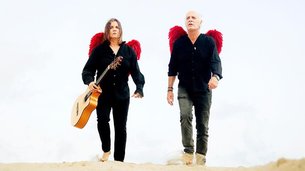 Imagen promocional de Joan Isaac y Sílvia Comes del homenaje a Silvio Rodríguez. Imagen promocional de Joan Isaac y Sílvia Comes del homenaje a Silvio Rodríguez.