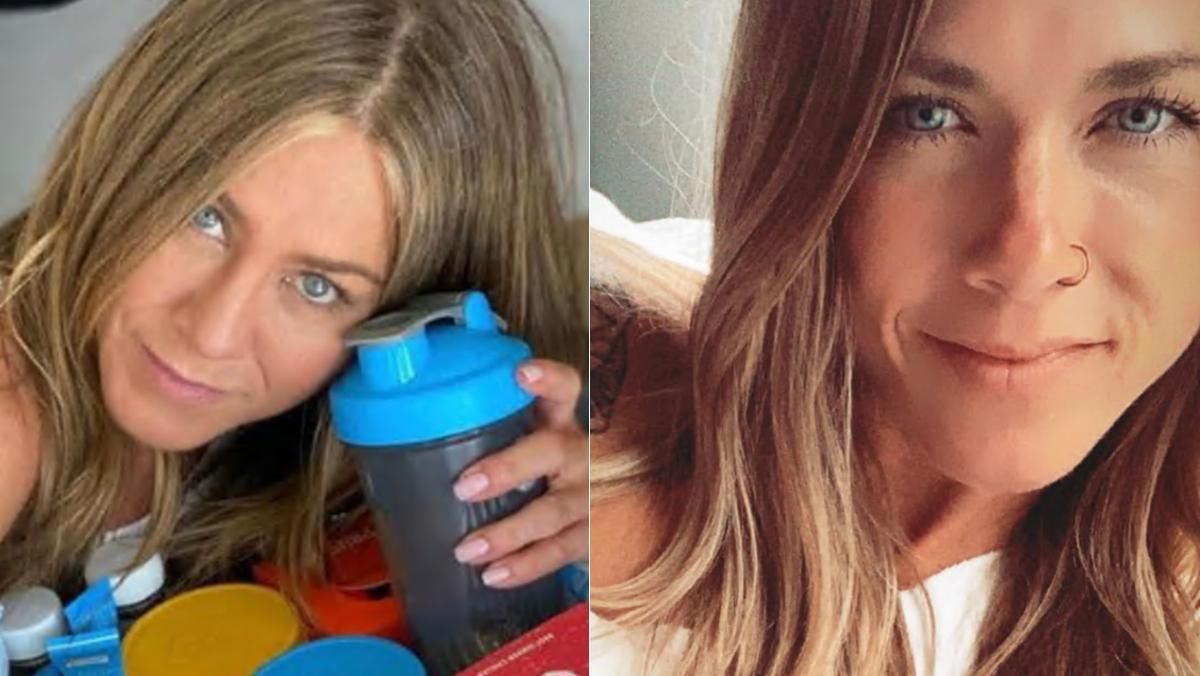 Jennifer Aniston, y su ’gemela’ en TikTok, Lisa Tranel. Jennifer Aniston, y su ’gemela’ en TikTok, Lisa Tranel.