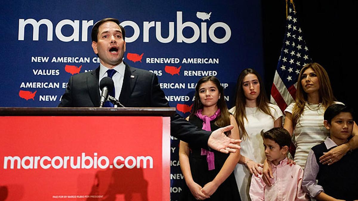 El republicano Marco Rubio abandona la carrera presidencial en Estados Unidos.