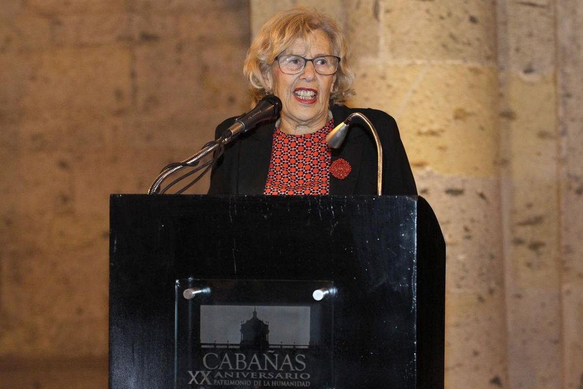 La alcaldesa de Madrid Manuela Carmena. La alcaldesa de Madrid Manuela Carmena.