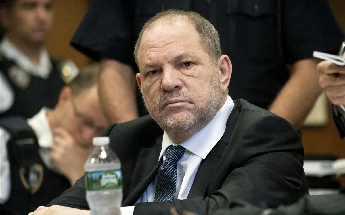 Harvey Weinstein, el pasado 11 de octubre, en los juzgados de Manhattan. Harvey Weinstein, el pasado 11 de octubre, en los juzgados de Manhattan.