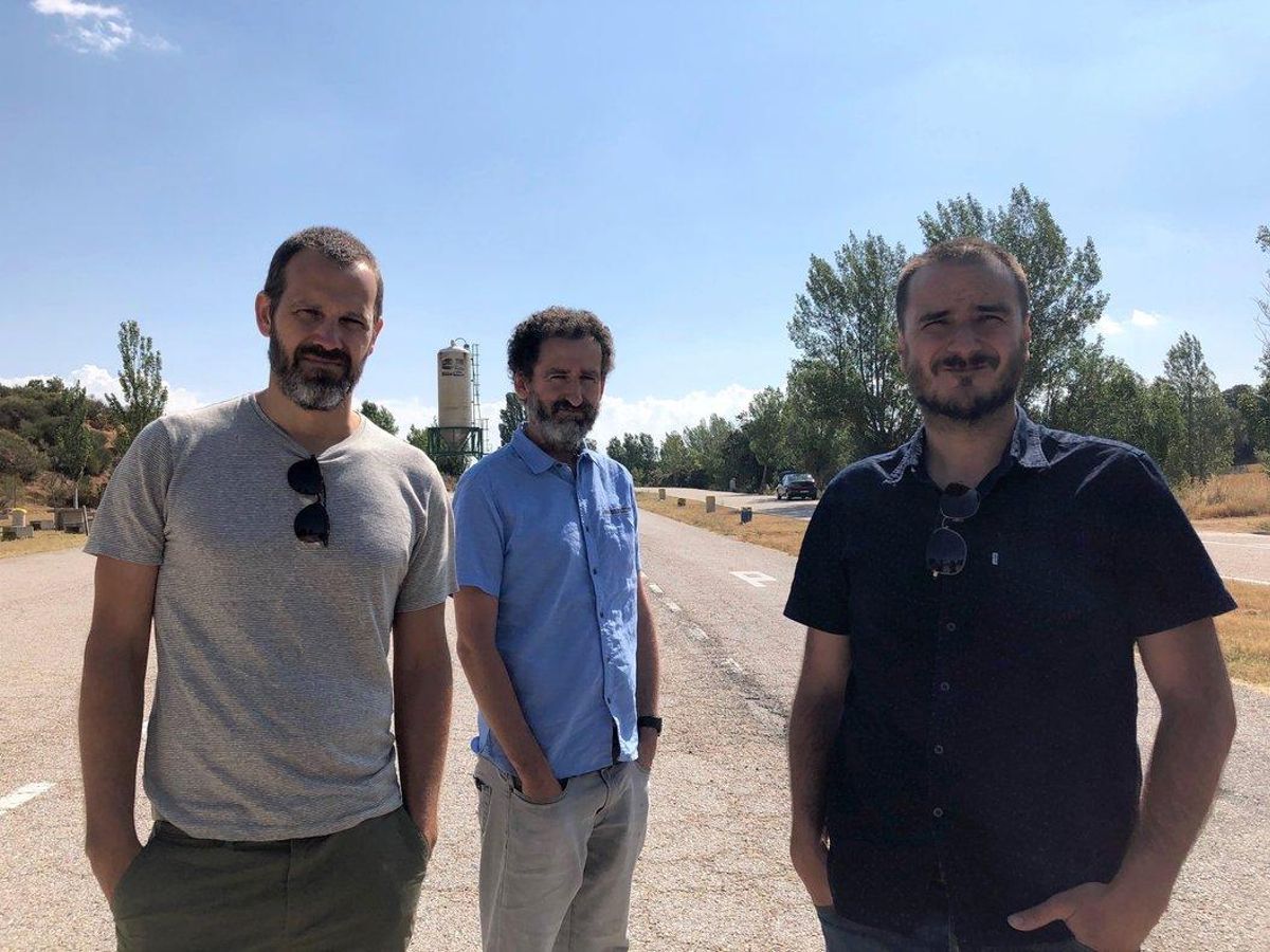 De izquierda a derecha: Jose Mari Goenaga, Jon Garaño y Aitor Arregi. De izquierda a derecha: Jose Mari Goenaga, Jon Garaño y Aitor Arregi.