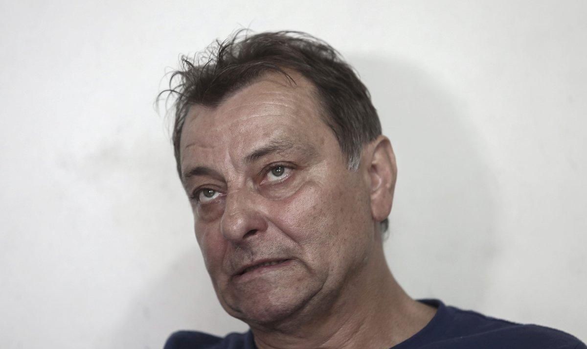 Italian ultra-leftist activist Cesare Battisti gestures during an interview with AFP in Cananeia Sao Paulo state Brazil - A judge of the Brazilian Supreme Court ordered the arrest in order to extradite Battisti wanted in Italy where he was sentenced for four murders he denies Photo by Miguel SCHINCARIOL AFP Italian ultra-leftist activist Cesare Battisti gestures during an interview with AFP in Cananeia Sao Paulo state Brazil - A judge of the Brazilian Supreme Court ordered the arrest in order to extradite Battisti wanted in Italy where he was sentenced for four murders he denies Photo by Miguel SCHINCARIOL AFP