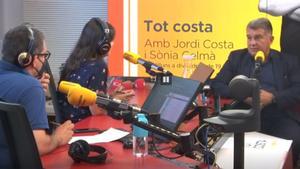 Laporta, en la entrevista que concedió al programa ’Tot Costa’ de Catalunya Ràdio.