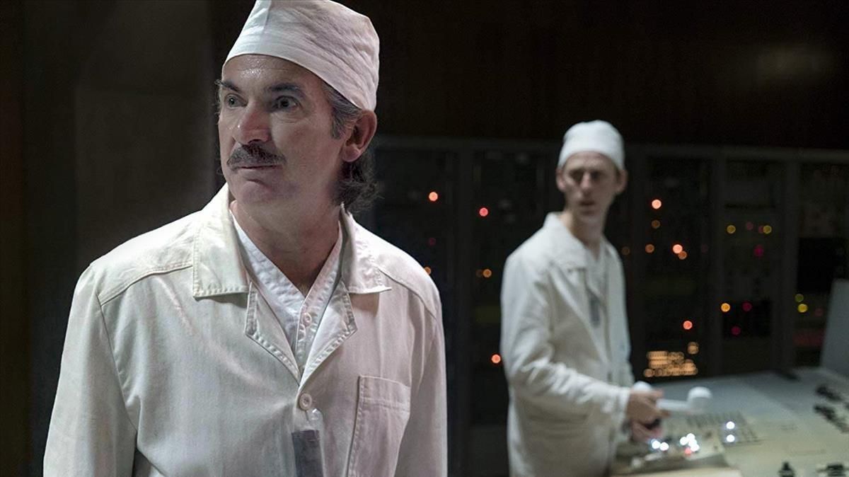 El actor inglés Paul Ritter El actor inglés Paul Ritter