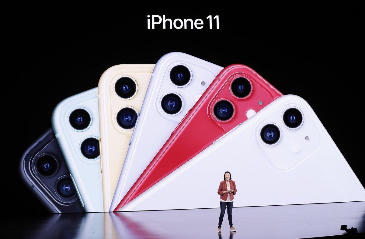 Presentación del iPhone 11 en California.