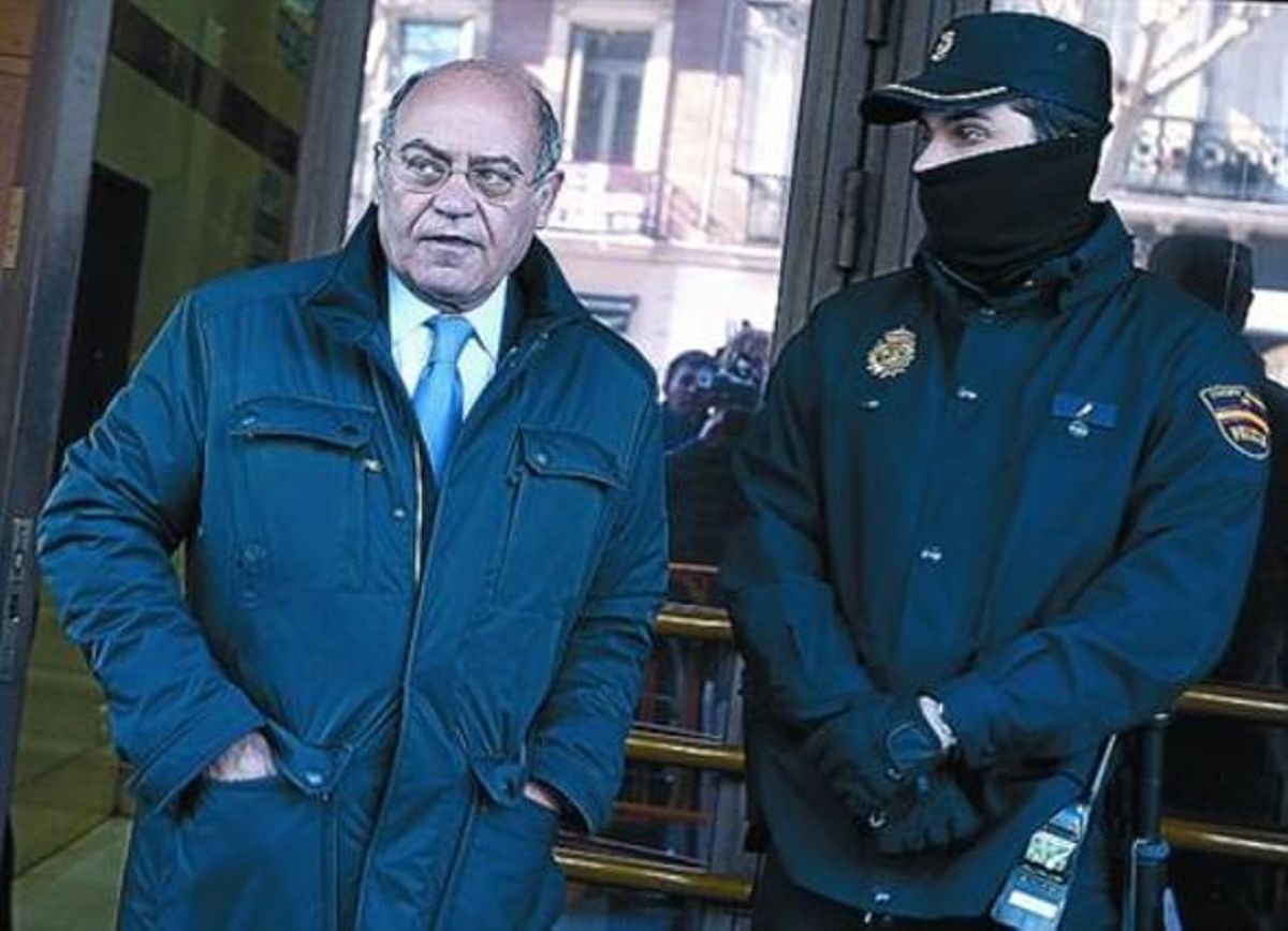 Gerardo Díaz Ferrán, el 7 de febrero del 2012, en la Audiencia Nacional. Gerardo Díaz Ferrán, el 7 de febrero del 2012, en la Audiencia Nacional.