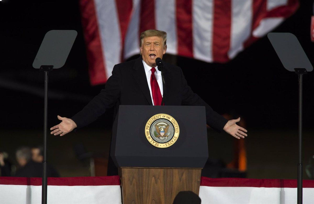 El presidente de Estados Unidos, Donald Trump. El presidente de Estados Unidos, Donald Trump.