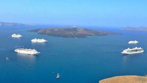 Volcans que van deixar empremta: Santorini