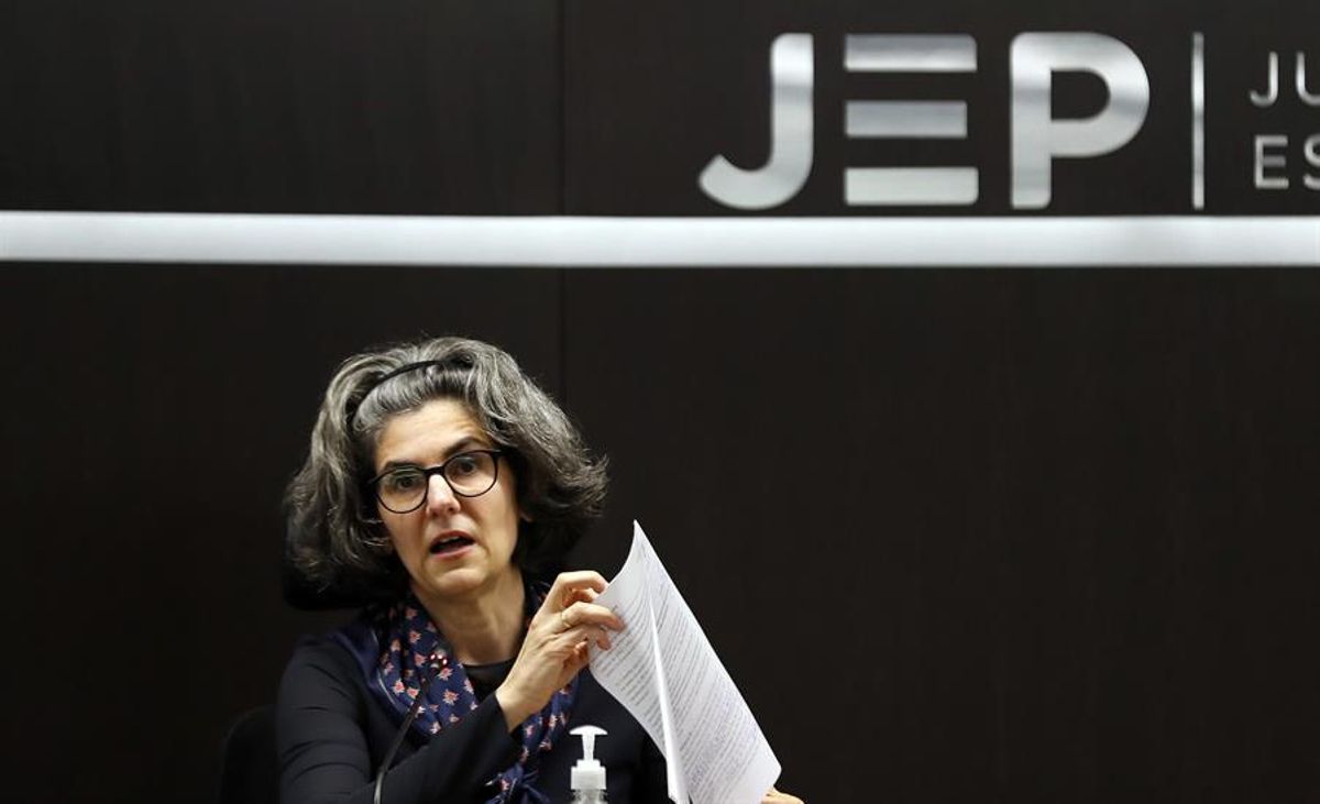 La magistrada Julieta Lemaitre, de Justicia Especial para la Paz (JEP). La magistrada Julieta Lemaitre, de Justicia Especial para la Paz (JEP).
