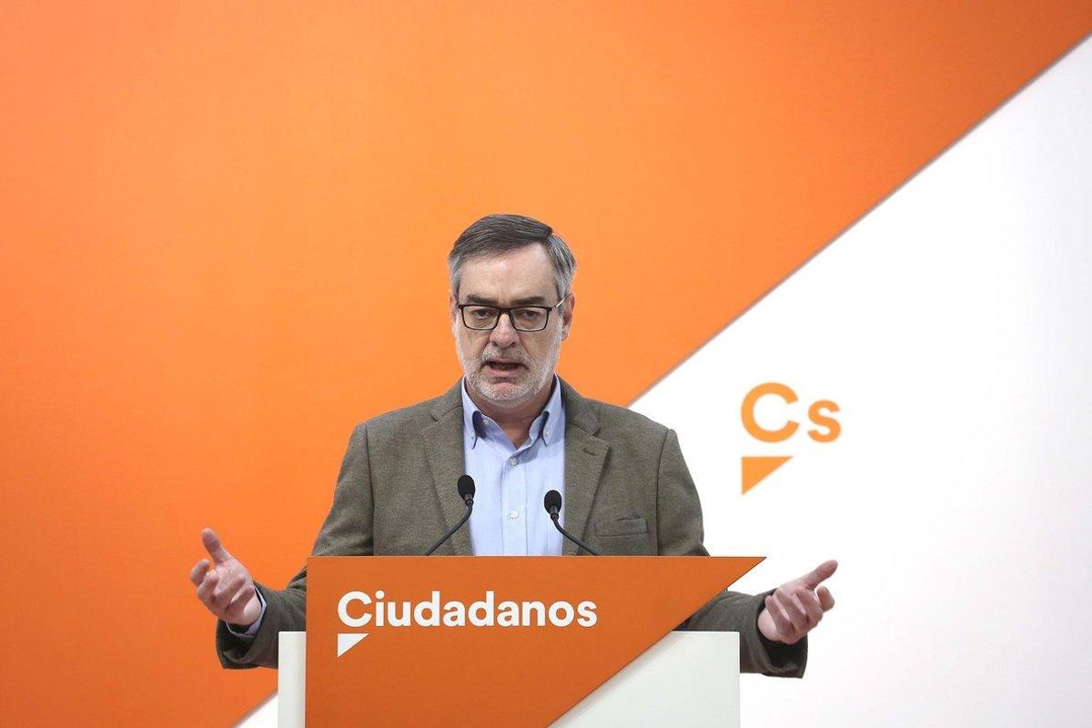 El secretario general de Ciudadanos, José Manuel Villegas. El secretario general de Ciudadanos, José Manuel Villegas.