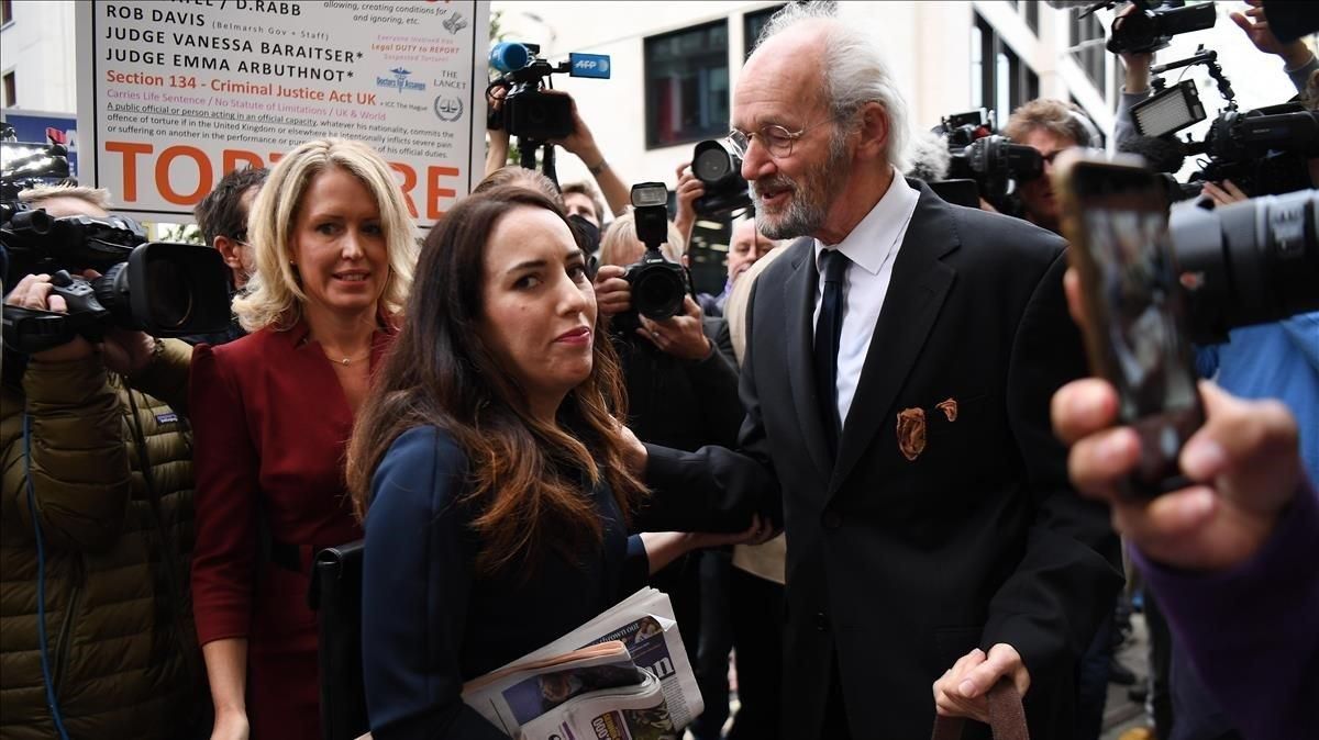 Un tribunal de Londres reprèn la vista sobre l'extradició d'Assange als EUA Un tribunal de Londres reprèn la vista sobre l'extradició d'Assange als EUA