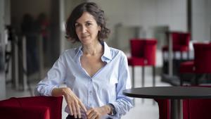 La escritora Cristina Campos, finalista del Premio Planeta 2022.