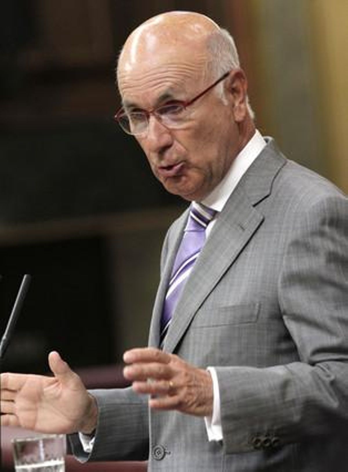 El portavoz de CiU, Josep Antoni Duran Lleida, este martes, en el Congreso. El portavoz de CiU, Josep Antoni Duran Lleida, este martes, en el Congreso.