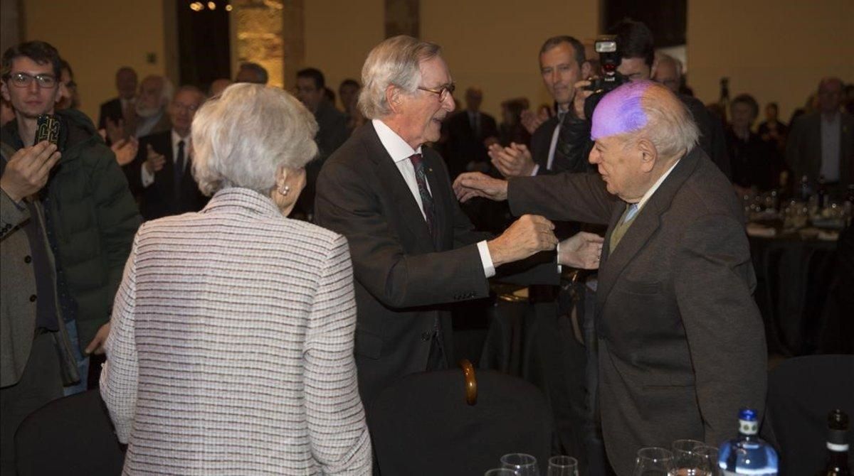 Jordi Pujol reapareix en un homenatge a Xavier Trias Jordi Pujol reapareix en un homenatge a Xavier Trias